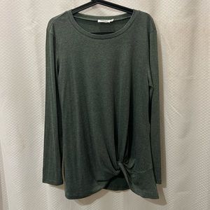 Long sleeve tunic shirt